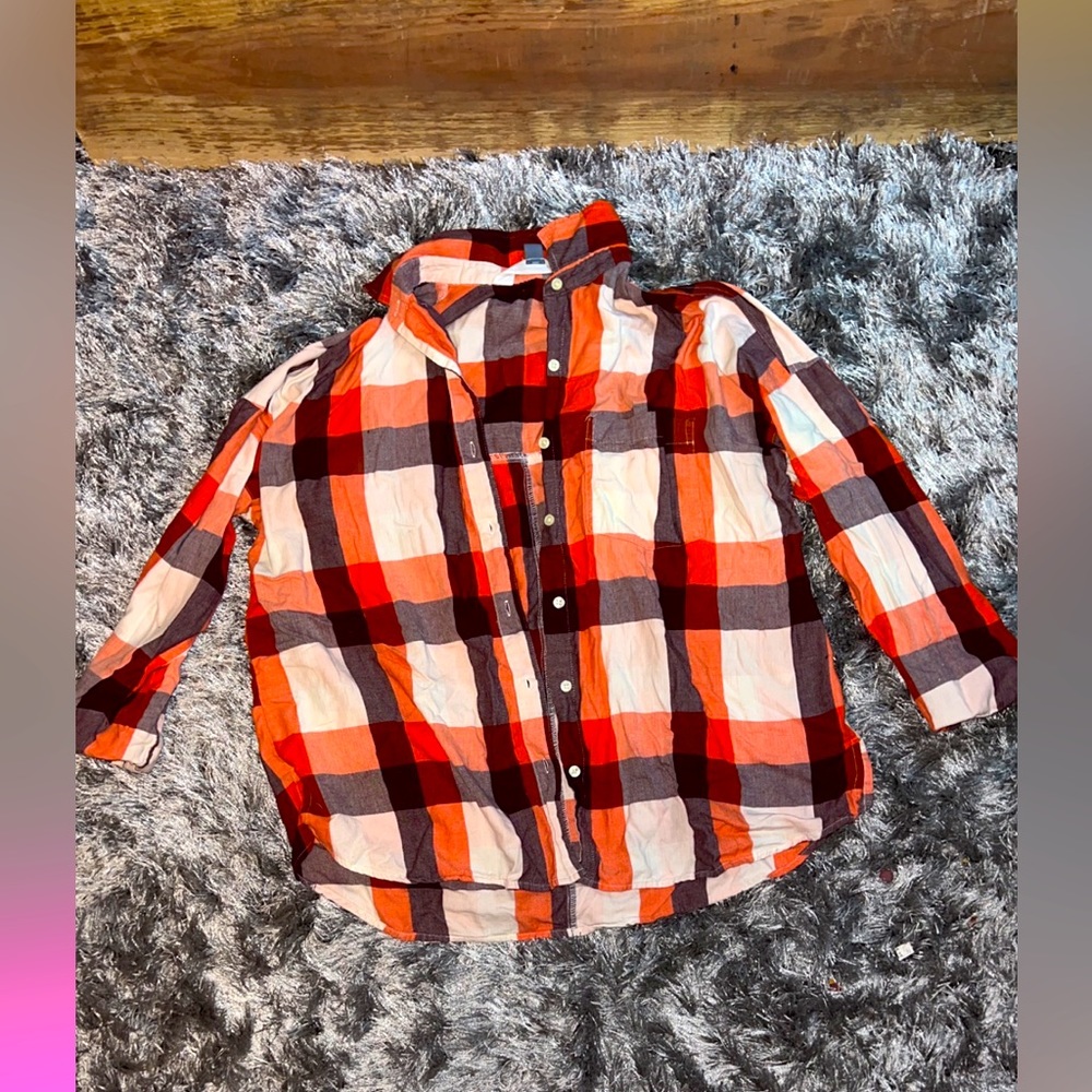 Orange flannel
